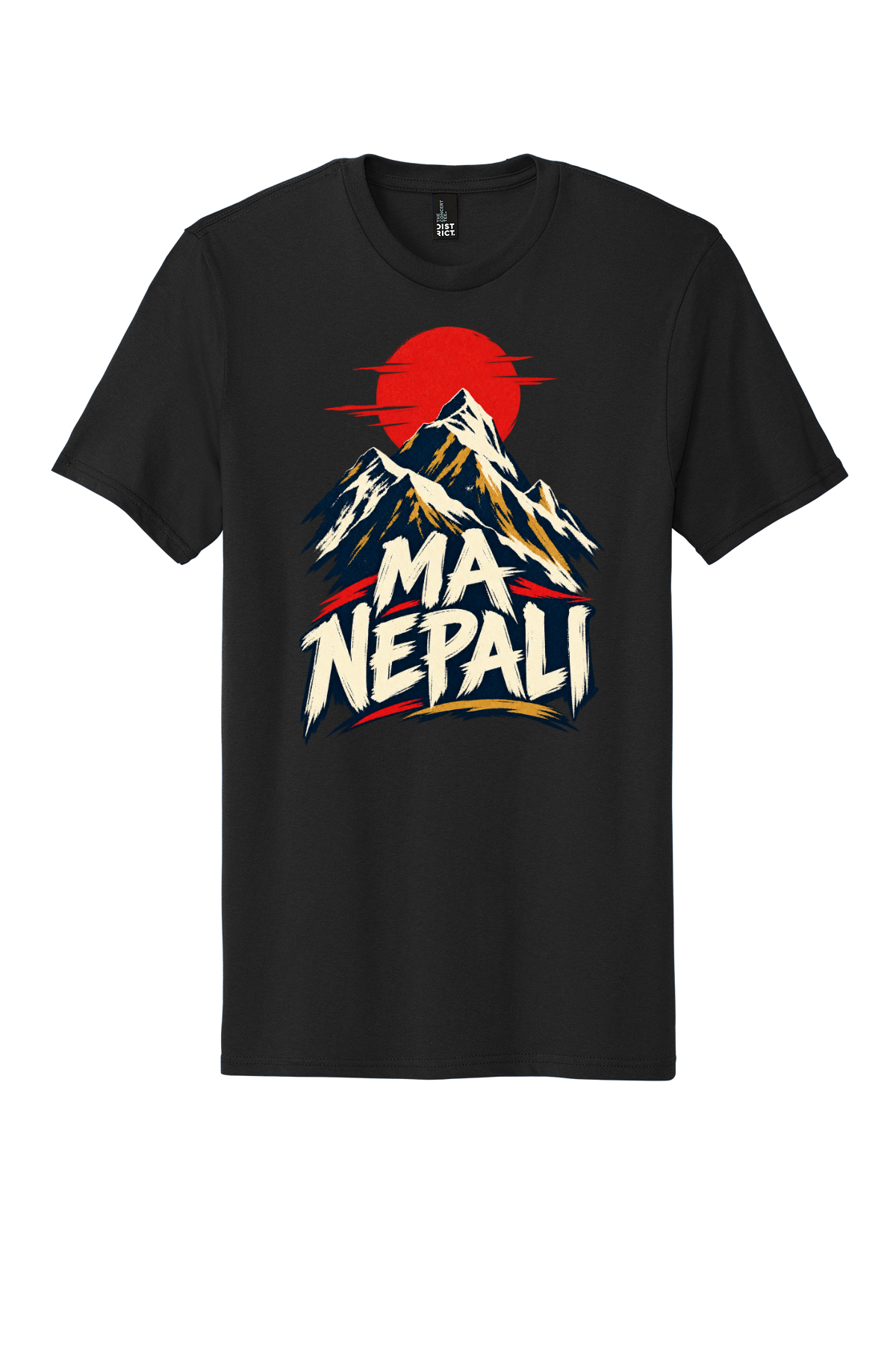 Ma Nepali T-shirt concept