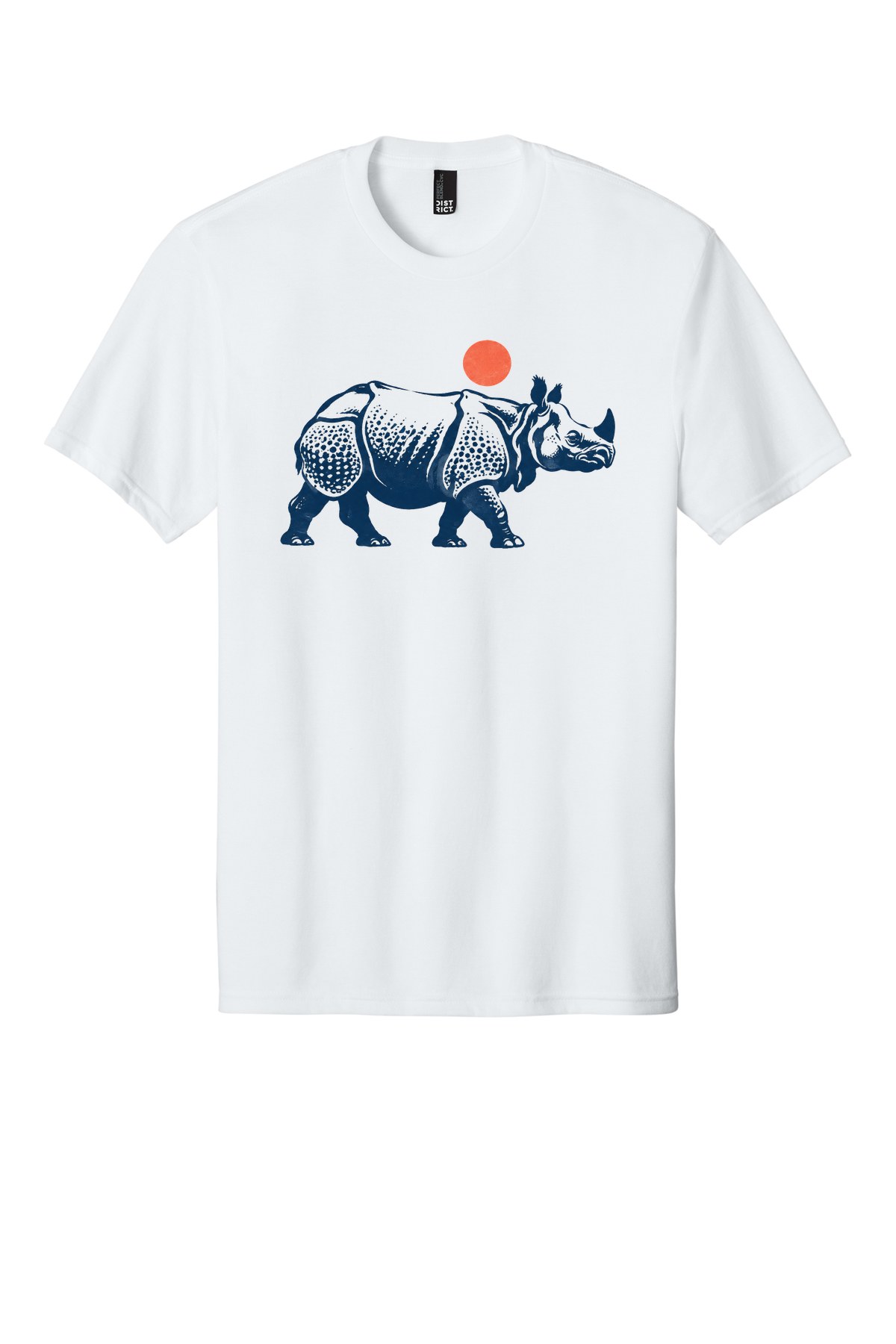 Chitwan Rhino t-shirt mockup