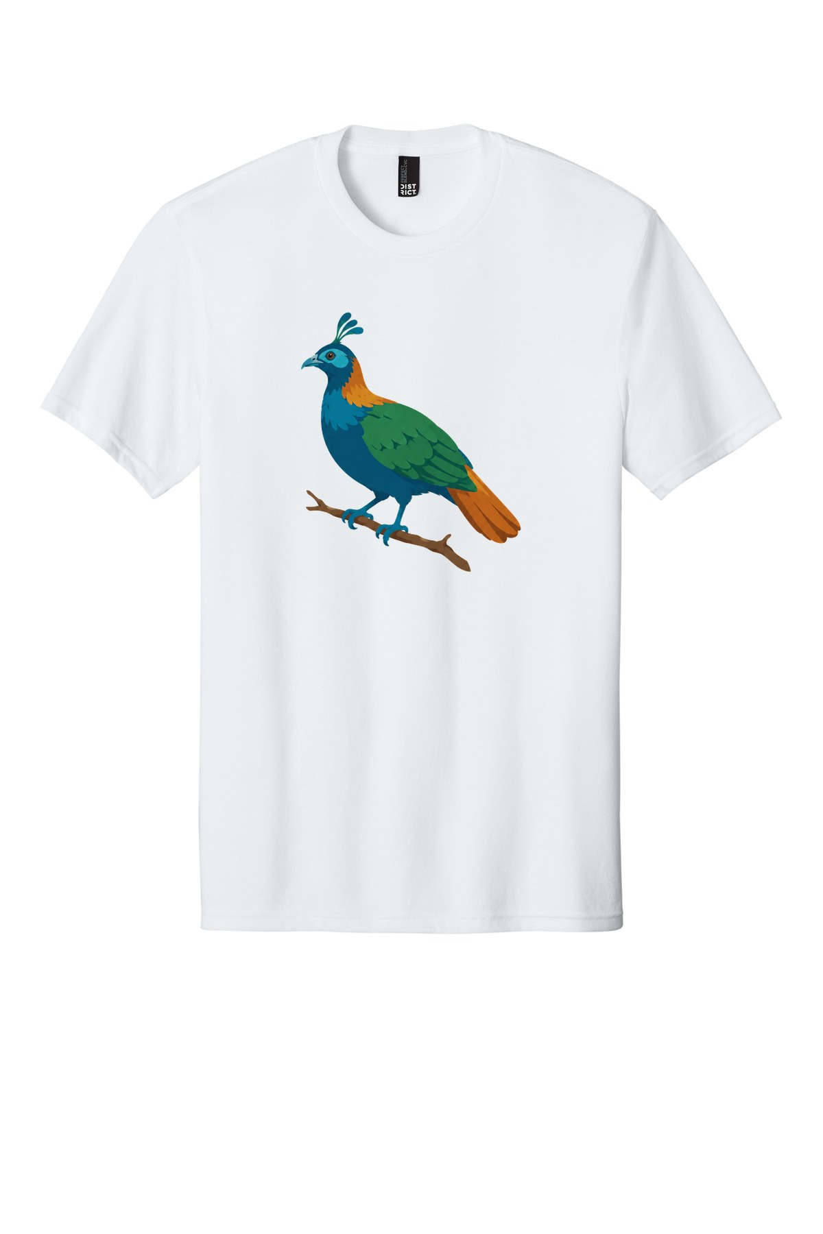 Himalayan Monal t-shirt mockup