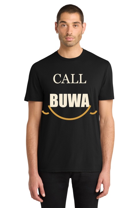 Call Buwa t-shirt mockup