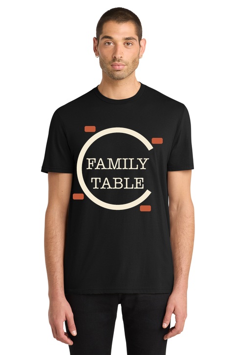 Family Table t-shirt mockup