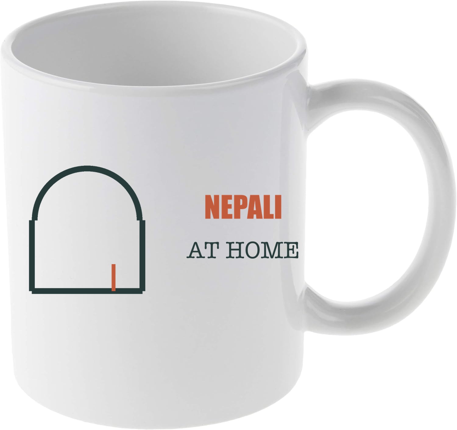 Nepali at Home mug mockup