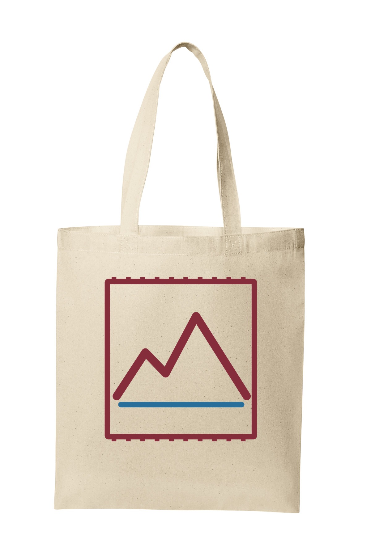 Postcard from Home tote bag mockup