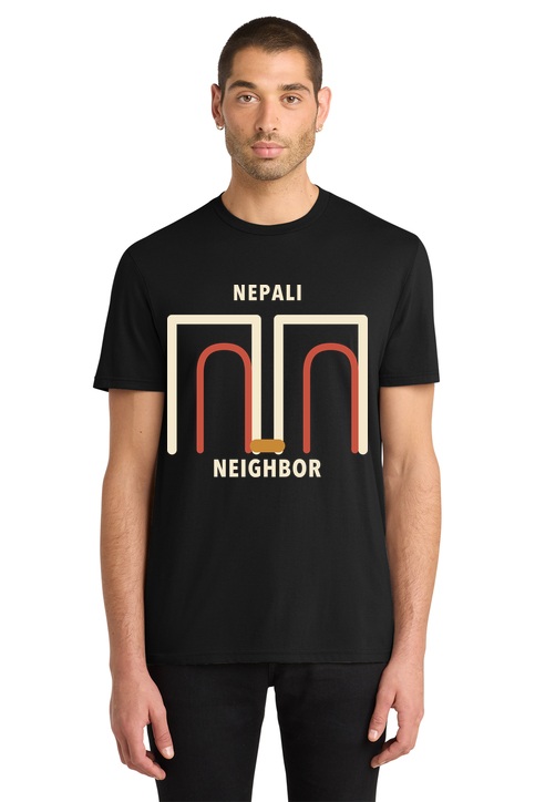 Nepali Neighbor t-shirt mockup
