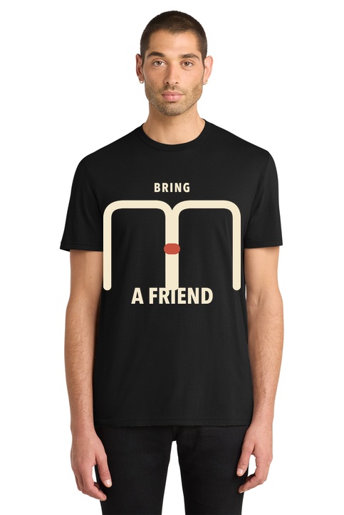 Bring a Friend t-shirt mockup