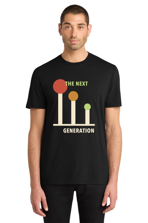 The Next Generation t-shirt mockup