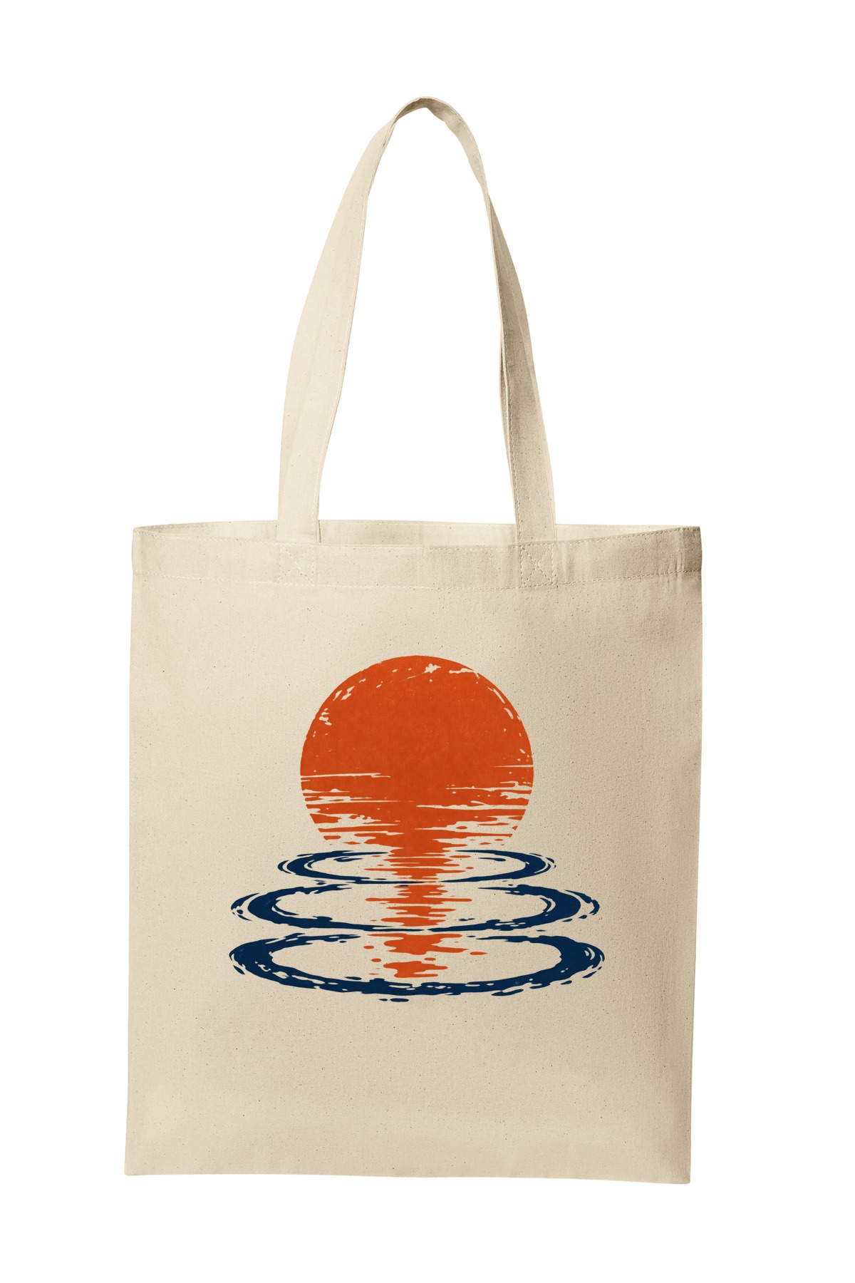 Lakeside Late tote bag mockup