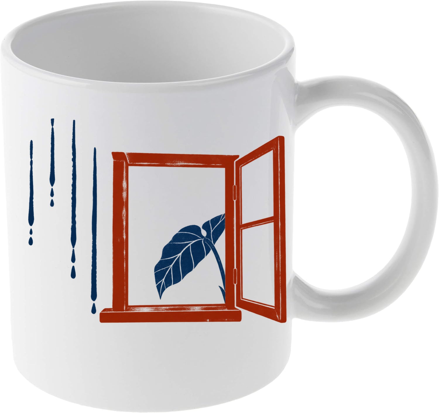Monsoon Window mug mockup