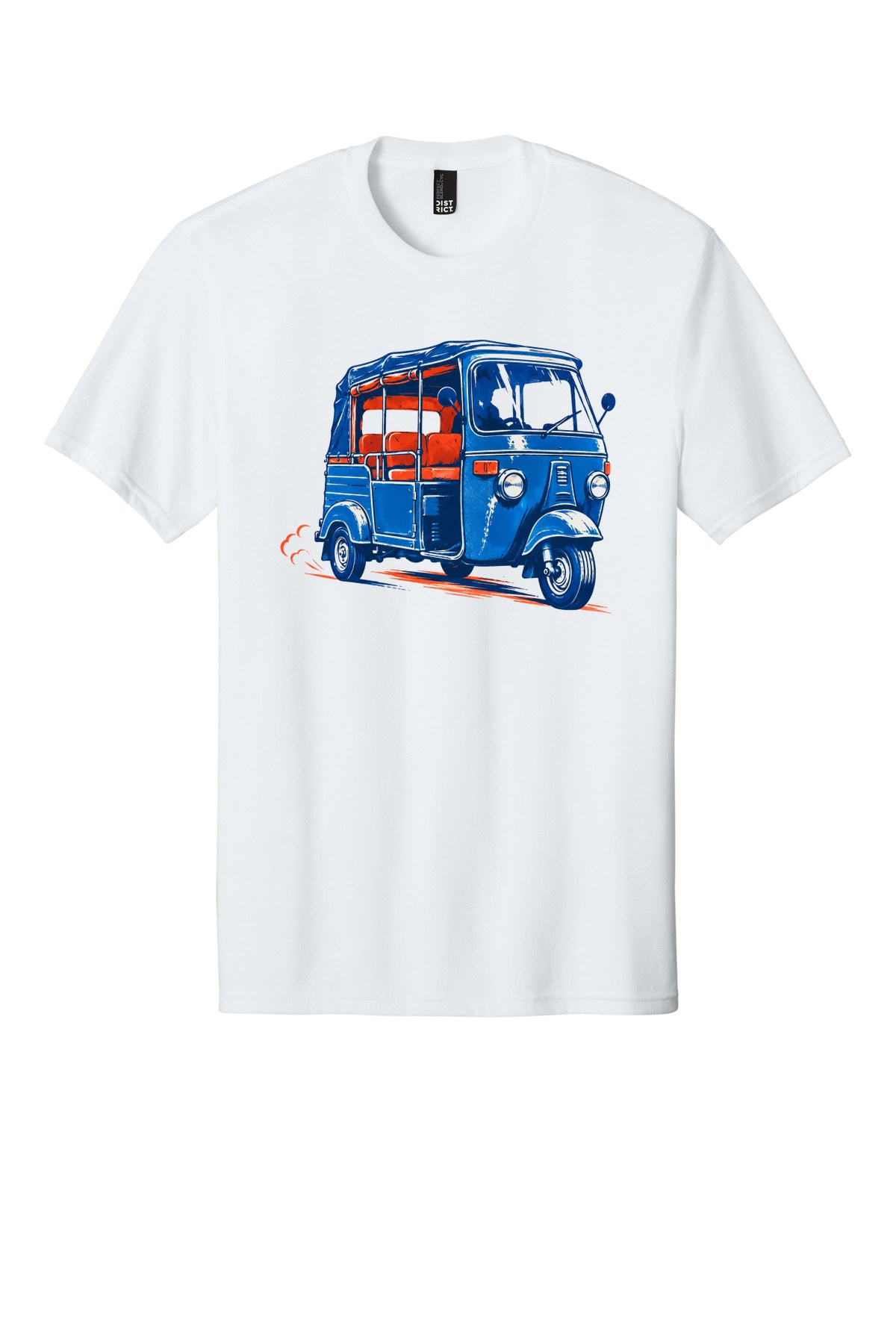 Kathmandu Blue Tempo t-shirt mockup