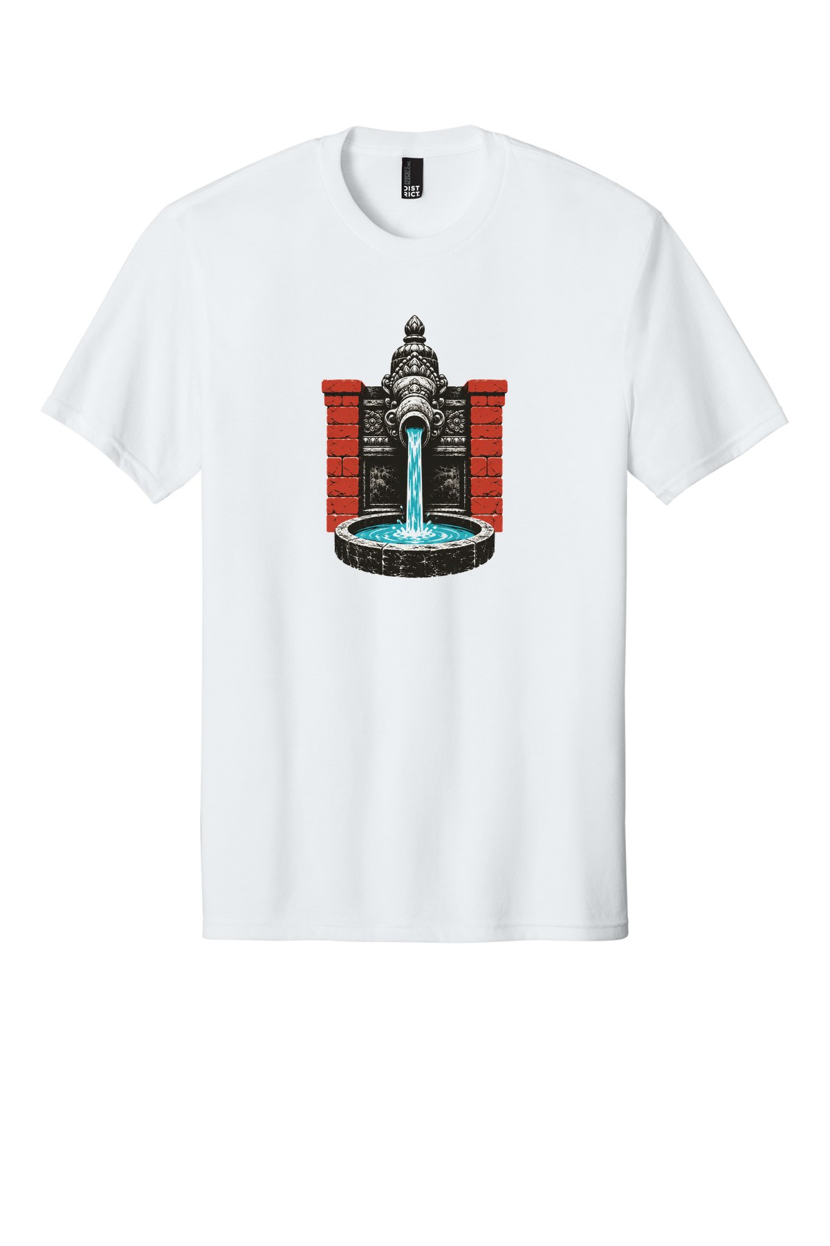 Patan Stone Spout t-shirt mockup