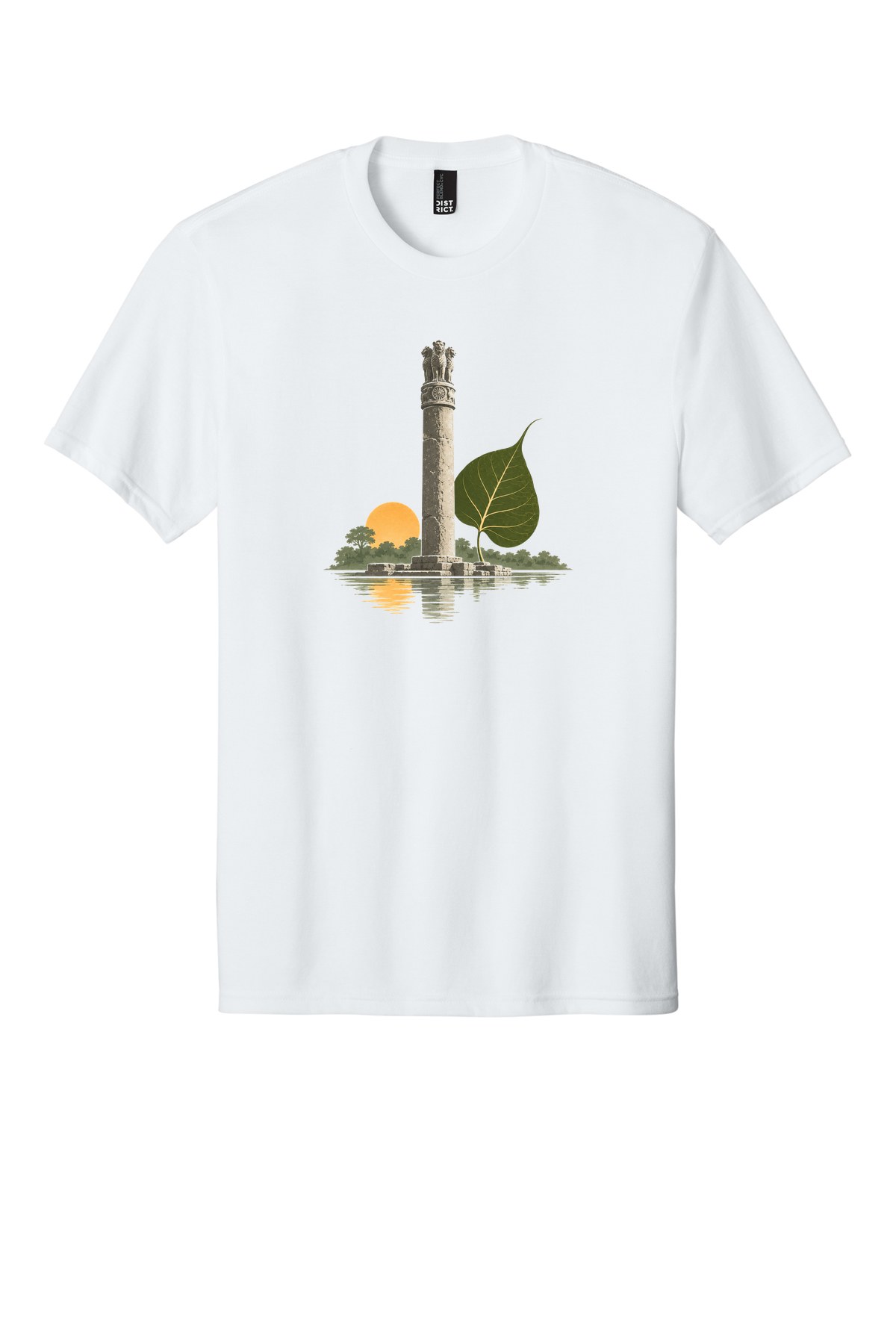 Lumbini Quiet t-shirt mockup