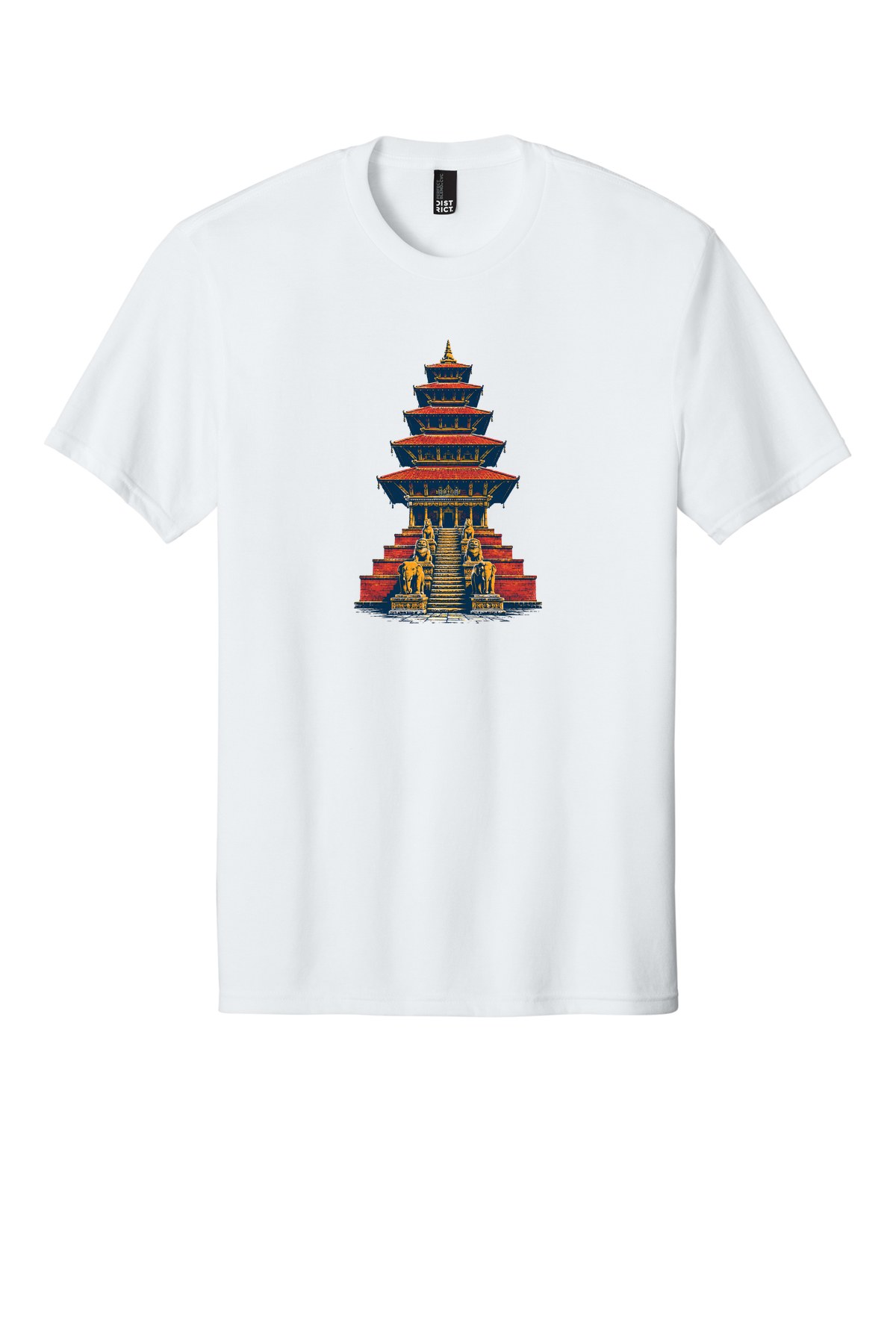 Nyatapola Steps t-shirt mockup
