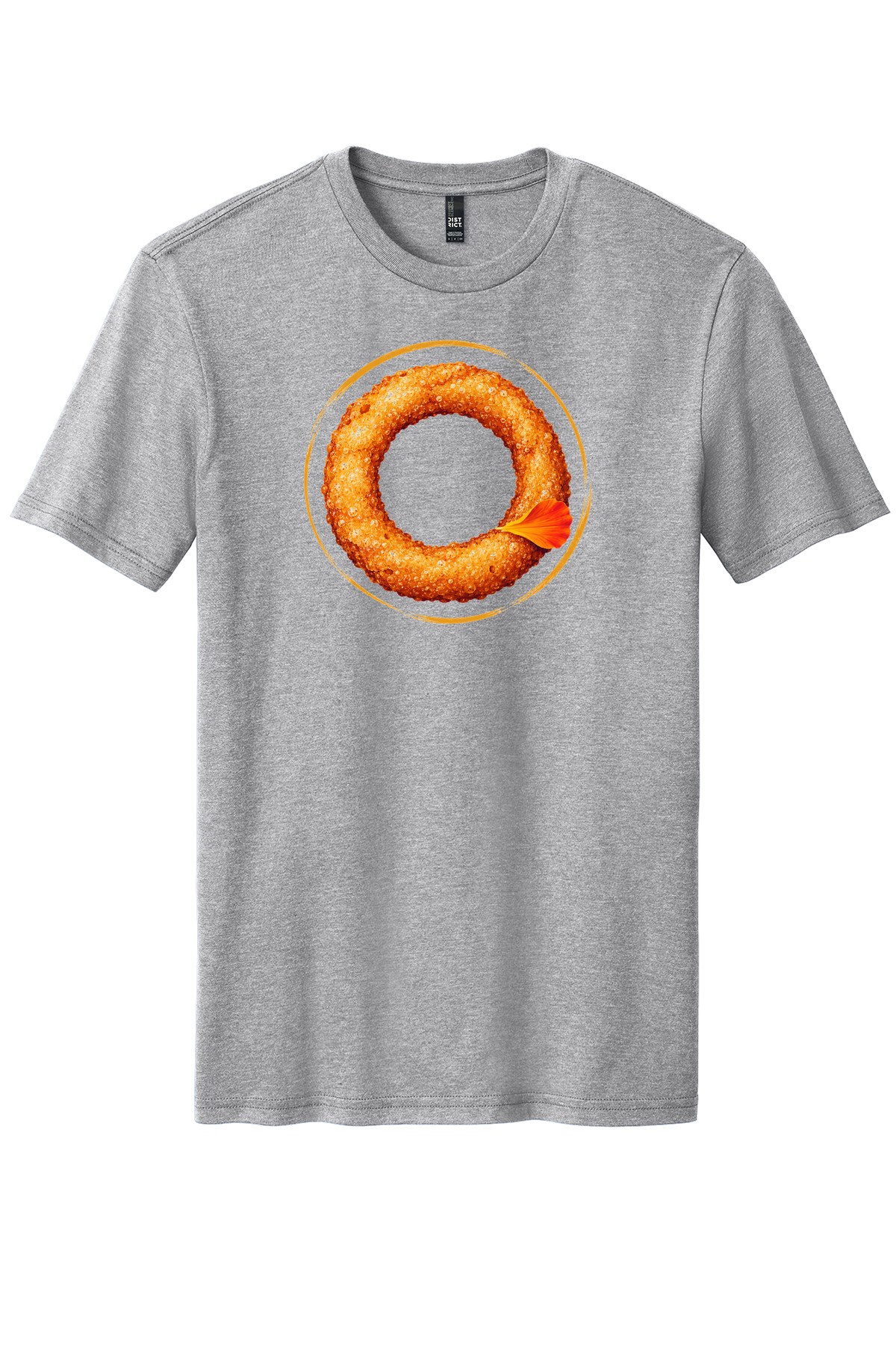 Sel Roti Halo on a Light Heather Grey flat T-shirt
