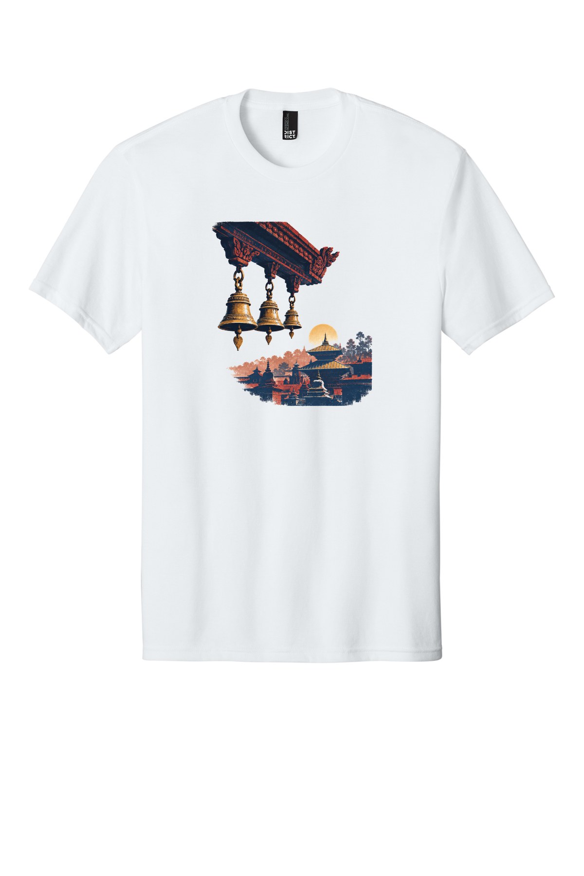 Pashupatinath Morning Bells t-shirt mockup