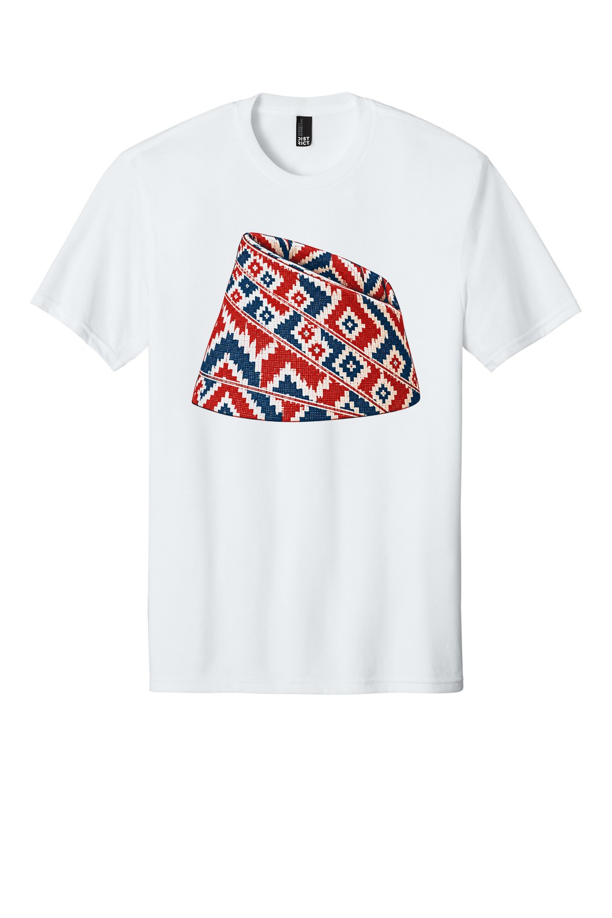 Dhaka Topi Pattern t-shirt mockup