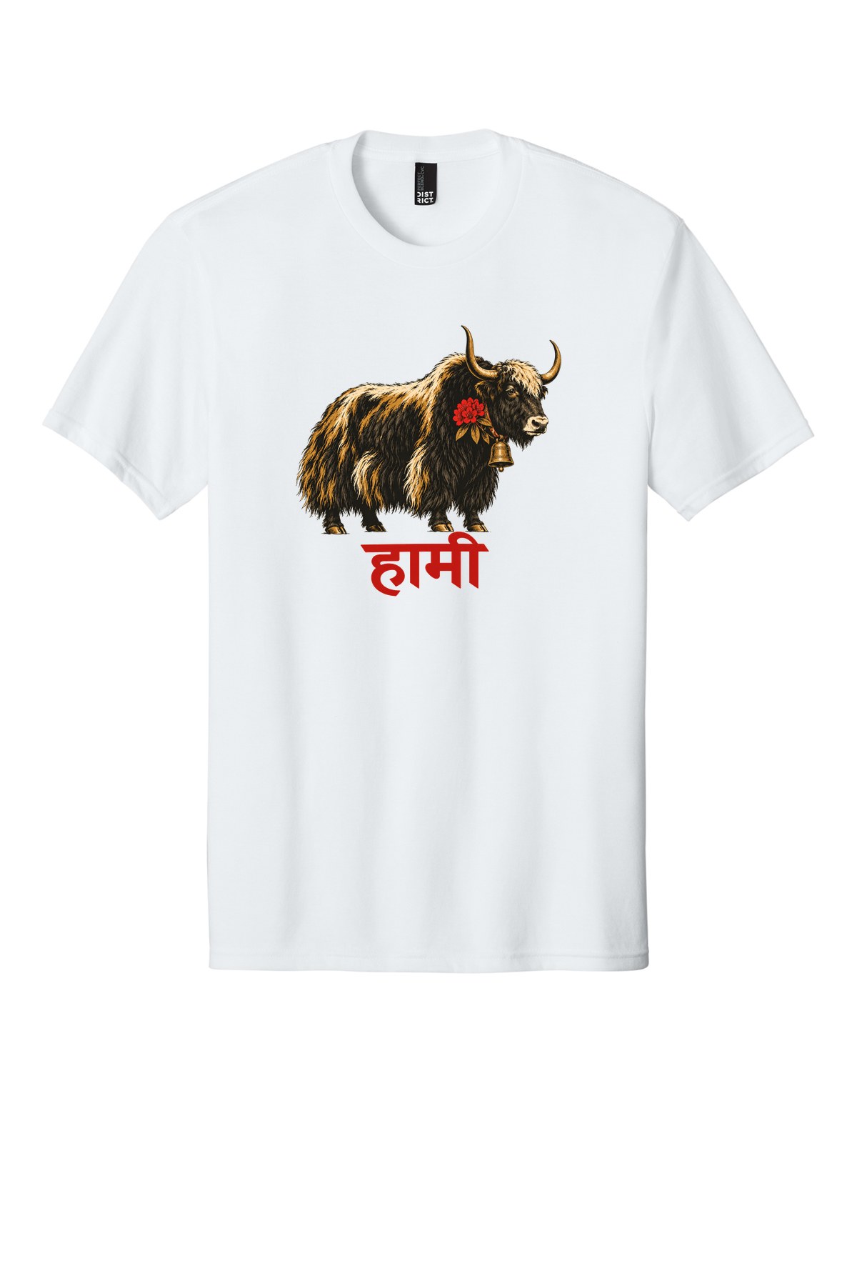 High Trail Yak t-shirt mockup