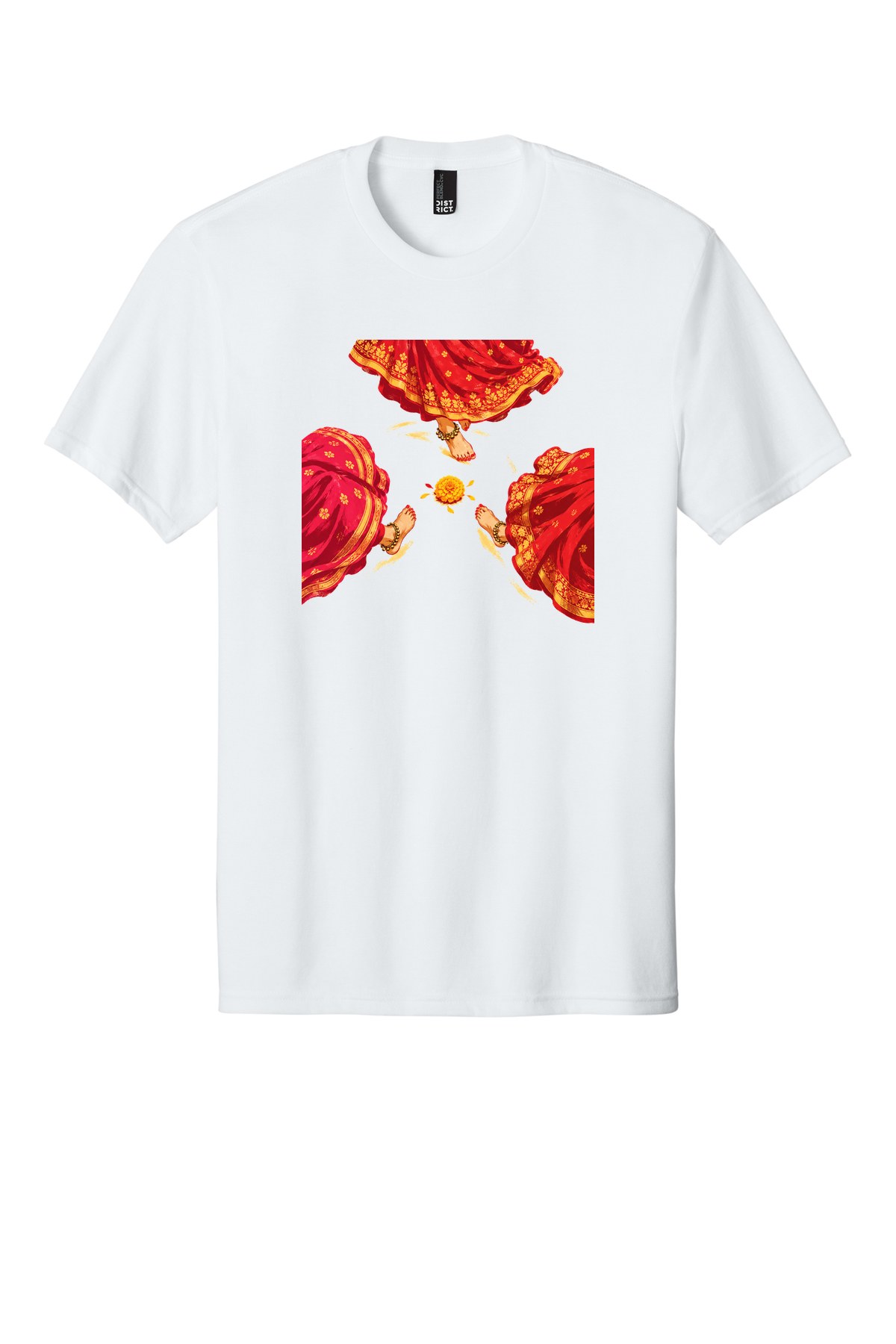 Teej Dance Circle t-shirt mockup