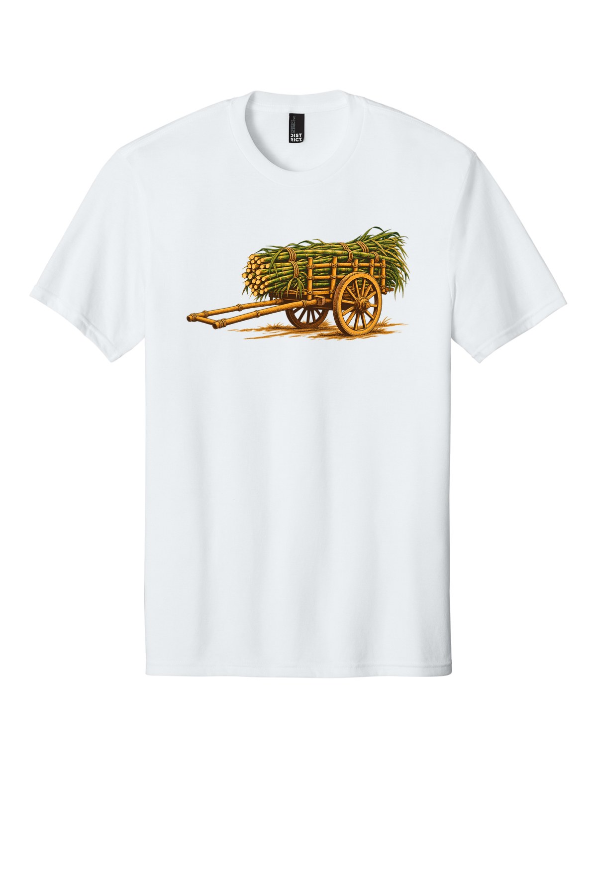 Terai Sugarcane Cart t-shirt mockup