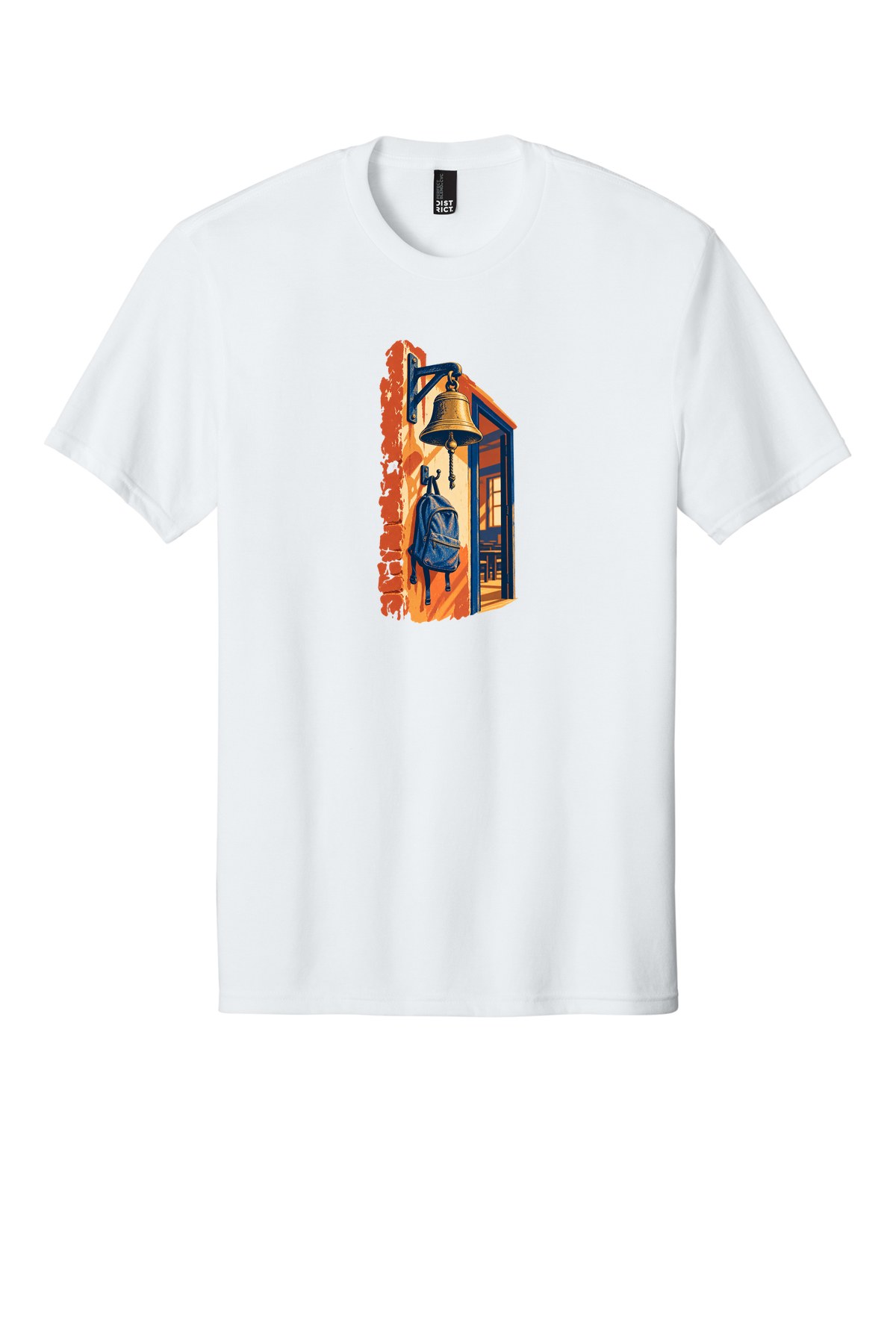 School Bell Afternoon t-shirt mockup