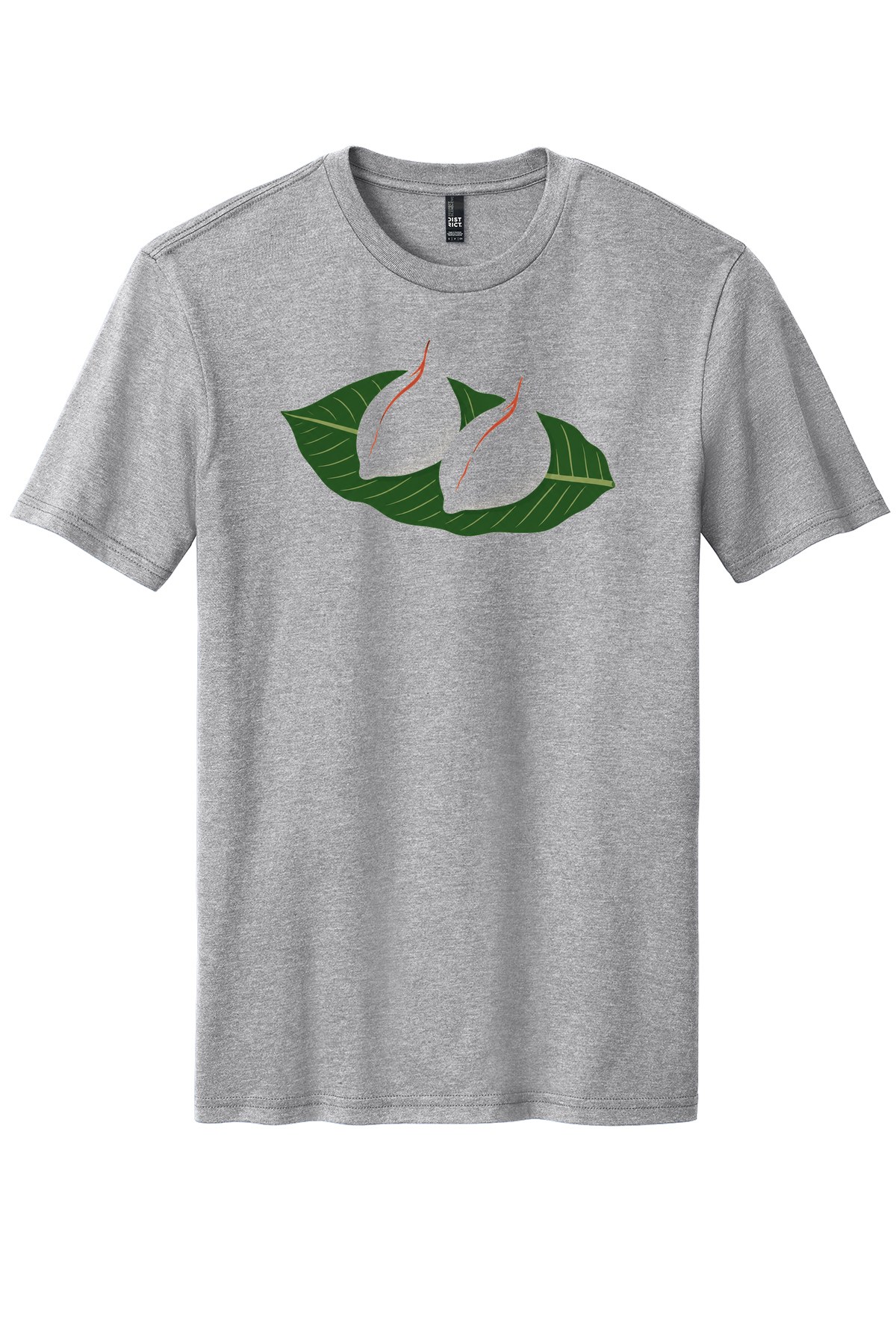 Yomari Festival on a Light Heather Grey flat T-shirt